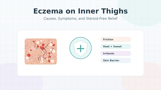 Eczema on Inner Thighs: Causes, Symptoms, and Steroid-Free Relief