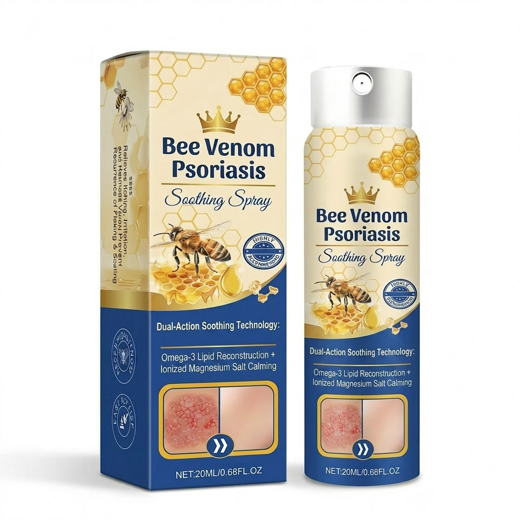 Dermynex™ Advanced Recovery Mist: Triple-Active Relief for Psoriasis & Eczema-Prone Skin with Bee Venom & Omega-3【Free Tax】