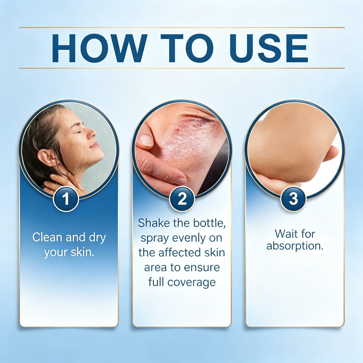 Dermynex™ Psoriasis & Eczema Relief Spray — Advanced Skin Recovery Mist with Bee Venom & Omega-3