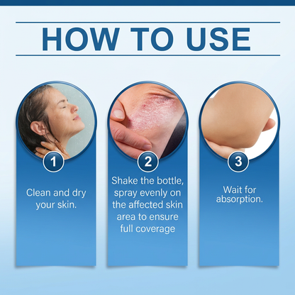 Dermynex™ Advanced Recovery Mist: Triple-Active Relief for Psoriasis & Eczema-Prone Skin with Bee Venom & Omega-3【Free Tax】
