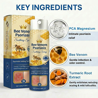 Dermynex™ Advanced Recovery Mist: Triple-Active Relief for Psoriasis & Eczema-Prone Skin with Bee Venom & Omega-3【Free Tax】