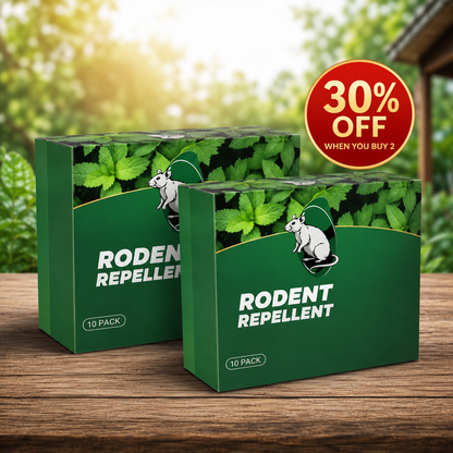💥LAST DAY SALE 50%OFF💥🟢 Natural Peppermint Rodent Repellent Tablets – 12 Pack